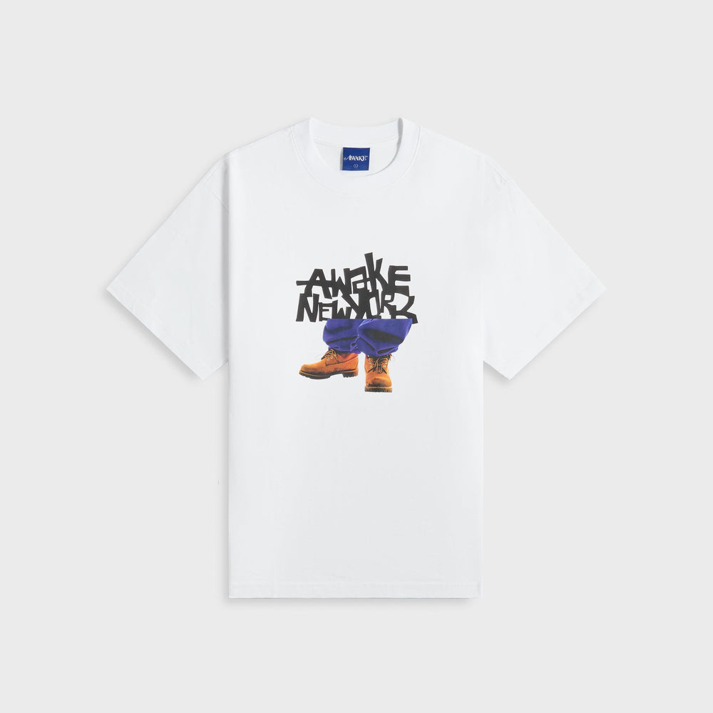 Awake NY Stomper Tee - White | Kith White