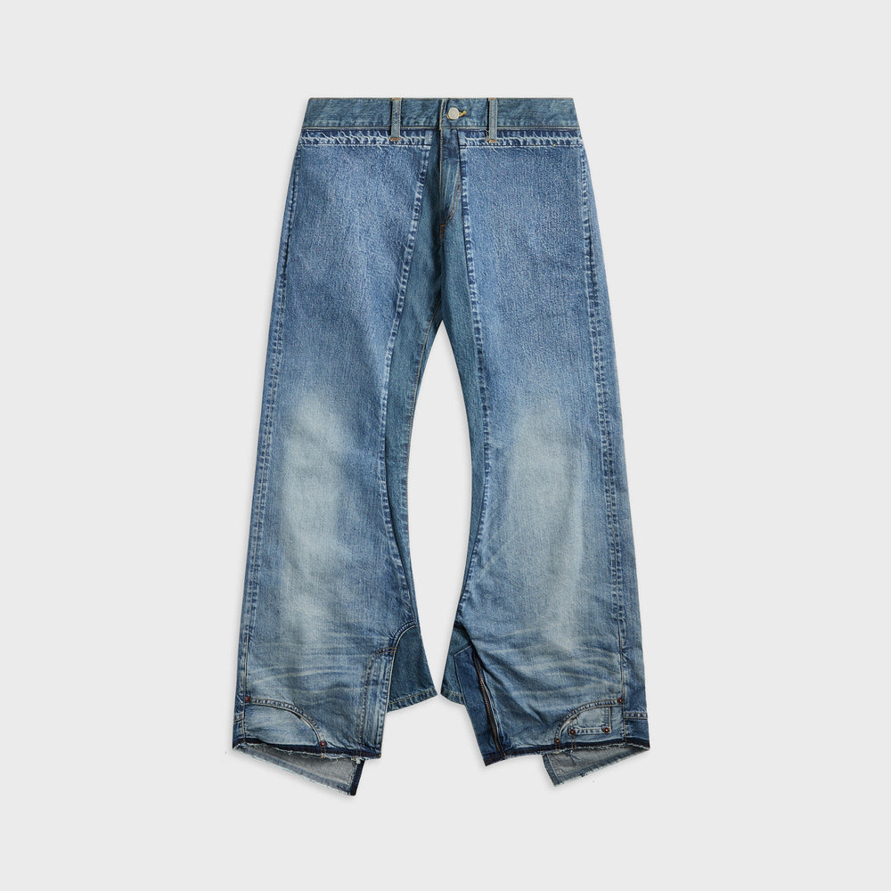 Junya Watanabe Man x Levi's Edition Inkjet W Name Berberjin Jeans - In | Kith Indigo