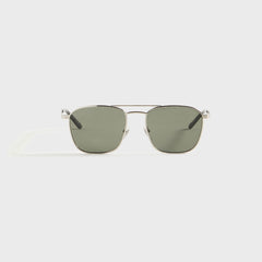 Gucci Square Sunglasses - Silver | Kith Silver