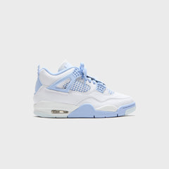 Jordan WMNS Air Jordan 4 Retro - White / Aluminum / Blue Tint / Oil Gr | Kith White / Aluminum / Blue Tint / Oil Green