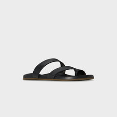 The Row Hugh Sandal Grainy Calfskin - Black | Kith Black
