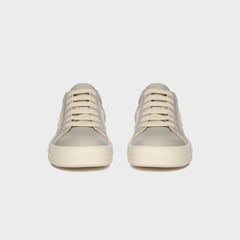 Rick Owens Kids Vintage Sneakers Scarpe in Pelle - Dinge / Milk / Milk | Kith Dinge / Milk / Milk
