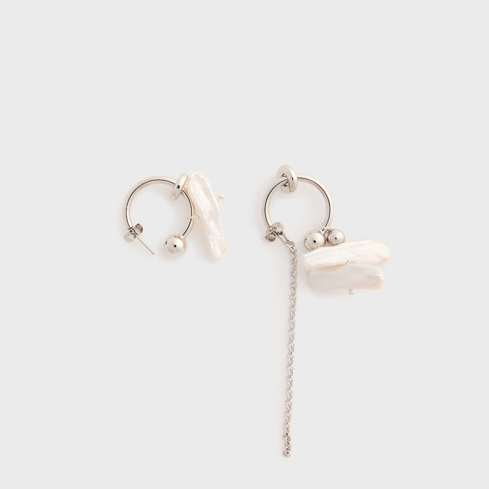 Justine Clenquet Sunny Earrings - Palladium | Kith Palladium