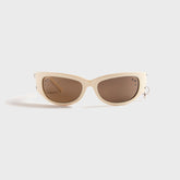 Justine Clenquet Clara Sunglasses - Beige | Kith Beige
