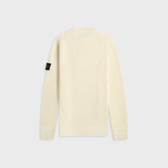 Stone Island Crewneck Sweater - Ivory | Kith Ivory
