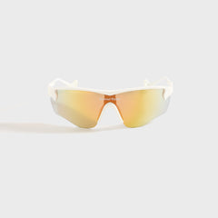 District Vision Junya Racer - White / D+ Amber Mirror | Kith White / D+ Amber Mirror