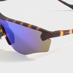 District Vision Junya Racer - Tortoise / D+ Blue Mirror | Kith Tortoise / D+ Blue Mirror