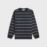 Stone Island Combed Organic Cotton Sweatshirt - Blue Marine | Kith Blue Marine