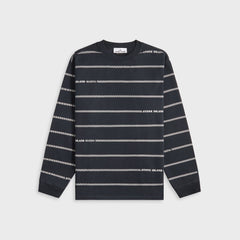 Stone Island Combed Organic Cotton Sweatshirt - Blue Marine | Kith Blue Marine