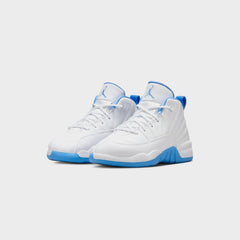 Jordan PS Jordan 12 Retro - White / Metallic Silver / University Blue | Kith White / Metallic Silver / University Blue