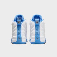 Jordan PS Jordan 12 Retro - White / Metallic Silver / University Blue | Kith White / Metallic Silver / University Blue
