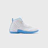 Jordan Air Jordan 12 Retro - White / Metallic Silver / University Blue | Kith White / Metallic Silver / University Blue