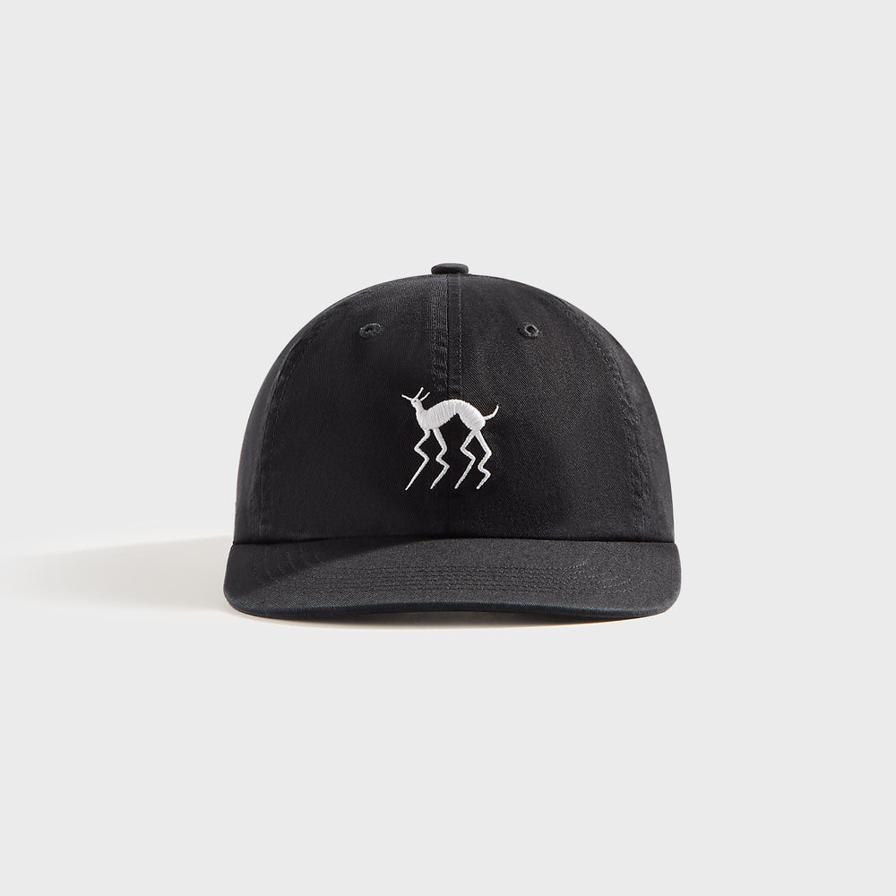 by Parra Spikey Legs 6-Panel Cap - Black | Kith Black
