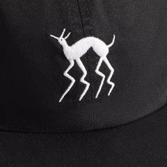 by Parra Spikey Legs 6-Panel Cap - Black | Kith Black