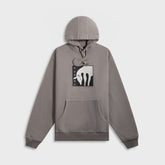 by Parra Get On The Donkey Hooded Sweatshirt - Washed Grey | Kith Washed Grey