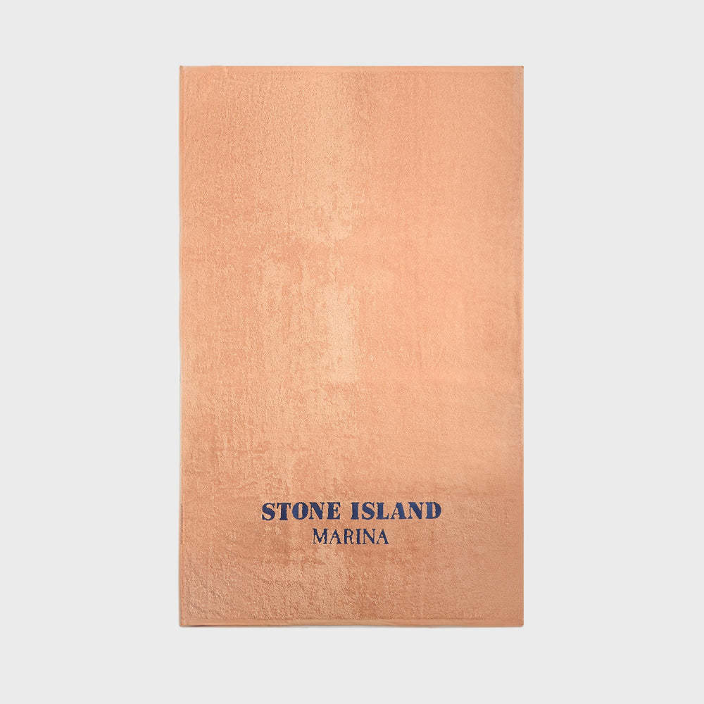 Stone Island Marina Beach Towel - Navy Blue | Kith Navy Blue