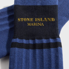 Stone Island Marina Socks - Marine Blue | Kith Marine Blue