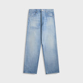 Auralee Selvedge Faded Light Denim Wide Pants - Light Indigo | Kith Light Indigo