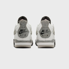 Jordan GS Air Jordan 4 Retro - Summit White / Fire Red / Tech Grey / B | Kith Summit White / Fire Red / Tech Grey / Black
