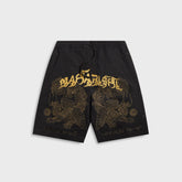 Maharishi 6093 Muay Thai Tiger Dragon Trackshorts - Black | Kith Black