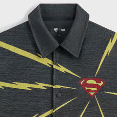 Superman | Kith Lightning Tapestry Jacket - Black | Kith Black