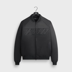 Superman | Kith Satin Bomber Jacket - Black | Kith Black