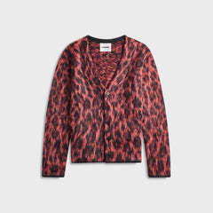 Jil Sander Long Sleeve VN Cardigan - Ember | Kith Ember