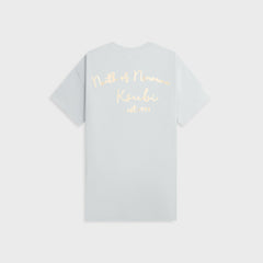 Ksubi Salud Biggie Short Sleeve Tee - Blue Mist | Kith Blue Mist