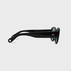 Elisa Johnson Lyna - Gloss Black / Teal Lens | Kith Gloss Black / Teal Lens