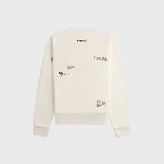 Marni Long Sleeve Sweatshirt - Natural White | Kith Natural White