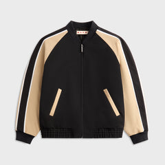Marni Wool Raglan Sleeve Bomber Jacket - Black | Kith Black