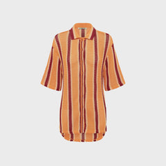 It's Now Cool The Crochet Shirt - Rodeo Stripe | Kith Rodeo Stripe