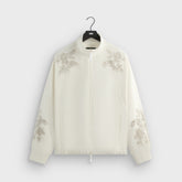 Kith for Wilson Embroidered Mesh Track Jacket - White | Kith White