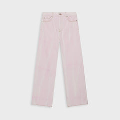 Ganni Overdyed Heavy Denim Izey Pant - Chalk Pink | Kith Chalk Pink