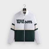 Kith for Wilson Dobby Track Jacket - White | Kith White
