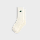 Kith for Wilson Logo Crew Socks - White | Kith White
