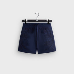 Kith for Wilson Embroidered Mesh Active Short - Nocturnal | Kith Nocturnal