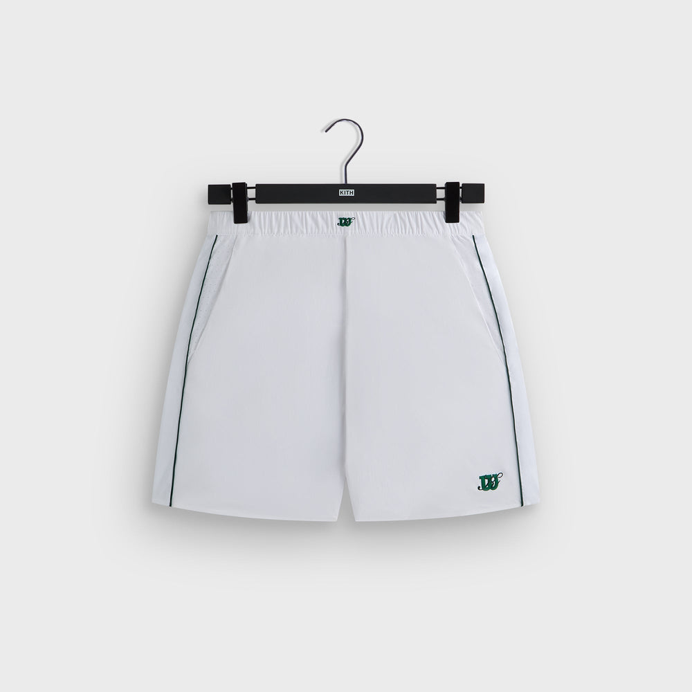 Kith for Wilson Mahony Court Short - White | Kith White