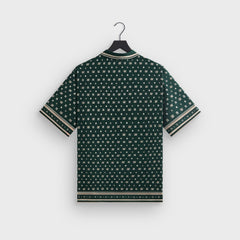 Kith for Wilson Silk Lyocell Thompson Camp Collar Shirt - Stadium | Kith Stadium