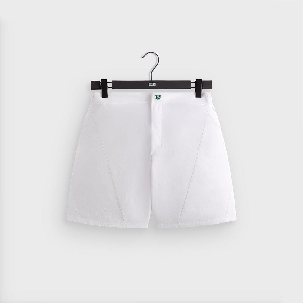 Kith for Wilson Fraser Court Short - White | Kith White