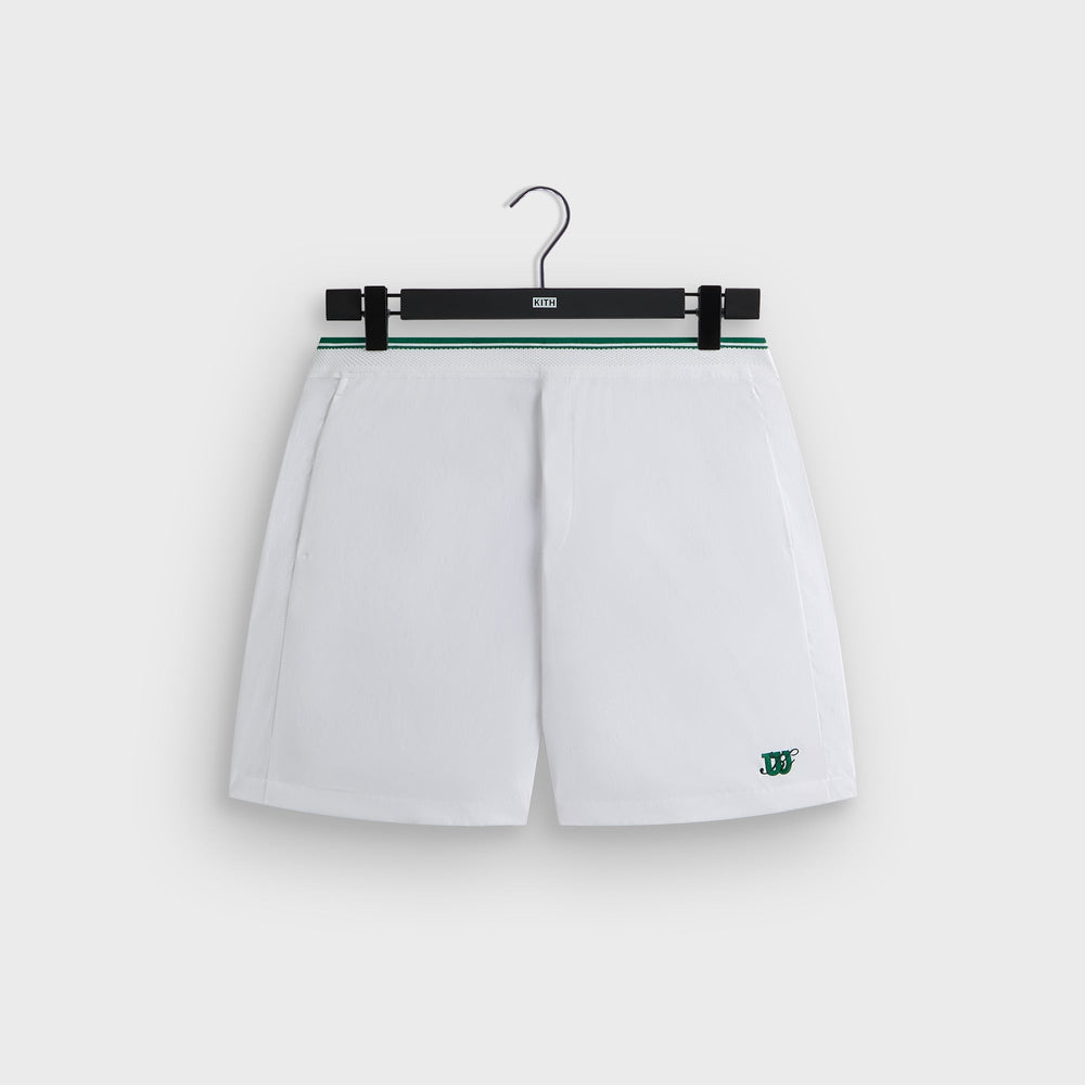 Kith for Wilson Connor Court Short - White | Kith White
