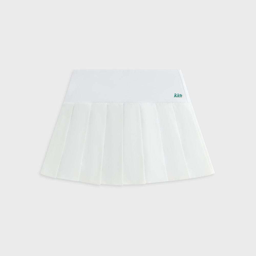Kith Women for Wilson Eastside Tennis Skirt Light - White | Kith White