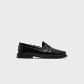 VINNY's Yardee Moccasin Loafer - Black Polido | Kith Black Polido