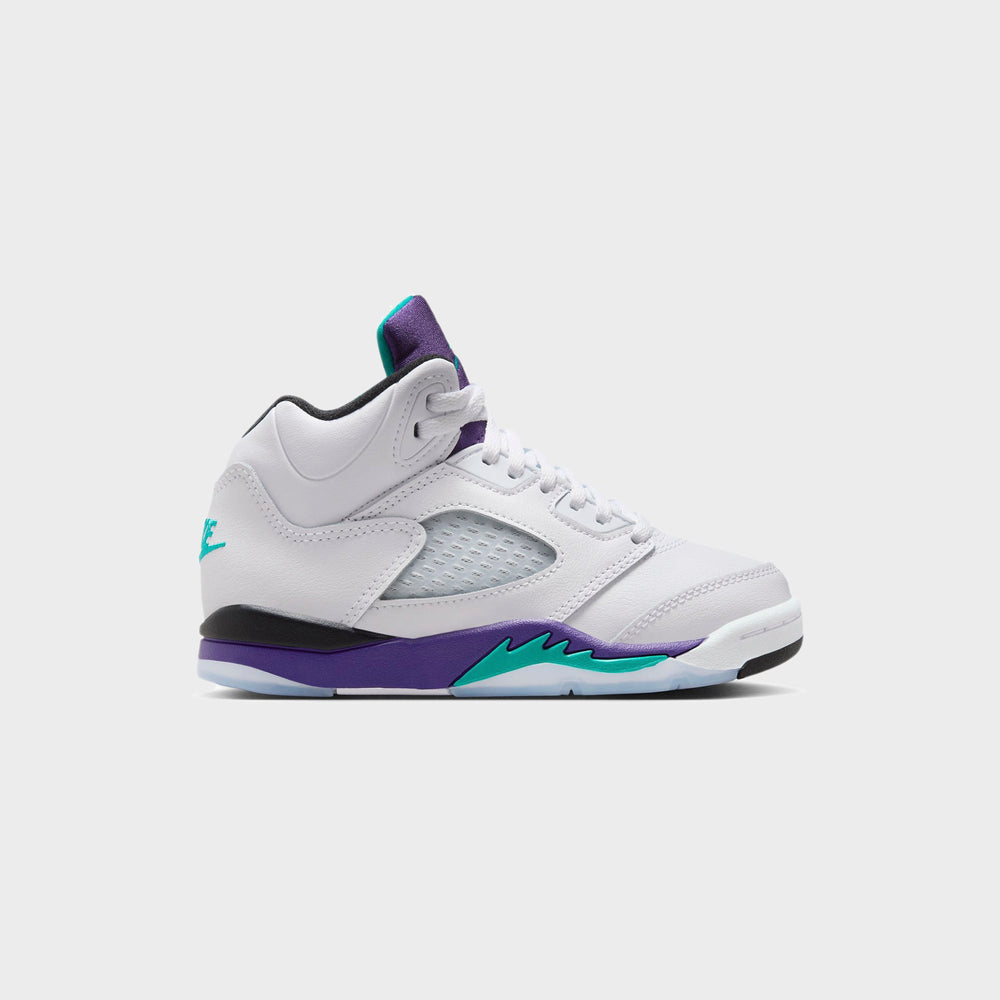 Jordan PS Air Jordan 5 - Black / New Emerald / Grape Ice | Kith Black / New Emerald / Grape Ice
