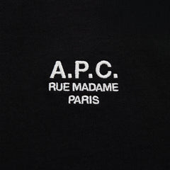 A.P.C. Rue Madame Tee - Black | Kith Black