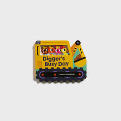 Simon & Schuster Digger`s Busy Day Shaped Board Book | Kith