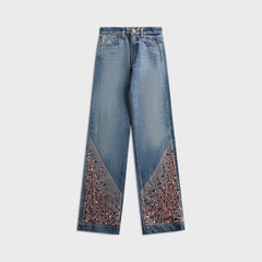 Asta Resort Helena Hand Beaded Jean - Bon Bon Pink | Kith Bon Bon Pink