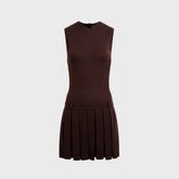 Sandy Liang Millie Dress - Brown | Kith Brown