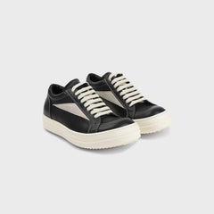 Rick Owens Vintage Sneakers Scarpe In Pelle - / Black / Milk / Milk | Kith / Black / Milk / Milk