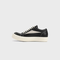 Rick Owens Vintage Sneakers Scarpe In Pelle - / Black / Milk / Milk | Kith / Black / Milk / Milk